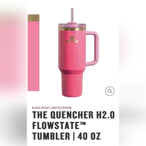 SOLD- Stanley The Quencher H2.0 Flowstate Tumbler ♥️ PINK PARADE ♥ - Picture 1 of 8